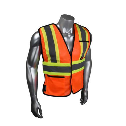 Radians SV010X-1 SV010X-1 Economy Break Away Vest X-Back ANSI Class 1 - Safety Vest