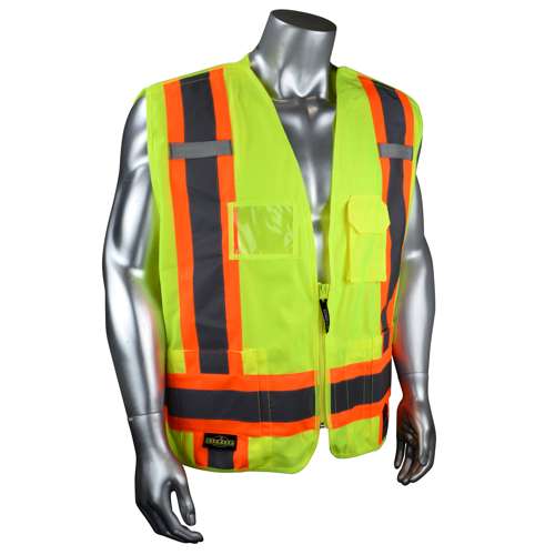 SV020X-2 SV020X-2 Heavy Duty 7-Pocket Tear Away Cruiser Vest X-Back