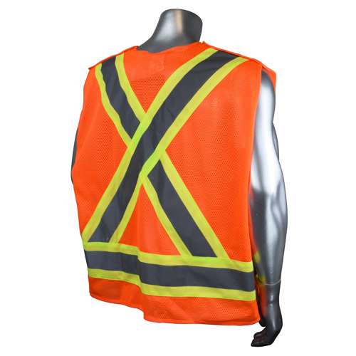 SV020X-2 SV020X-2 Heavy Duty 7-Pocket Tear Away Cruiser Vest X-Back
