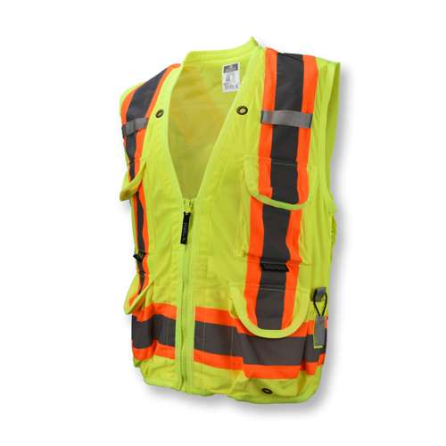 SV030X-2 SV030X-2 Heavy Duty 10-Pocket Cruiser Vest with Back Pouch X-Back
