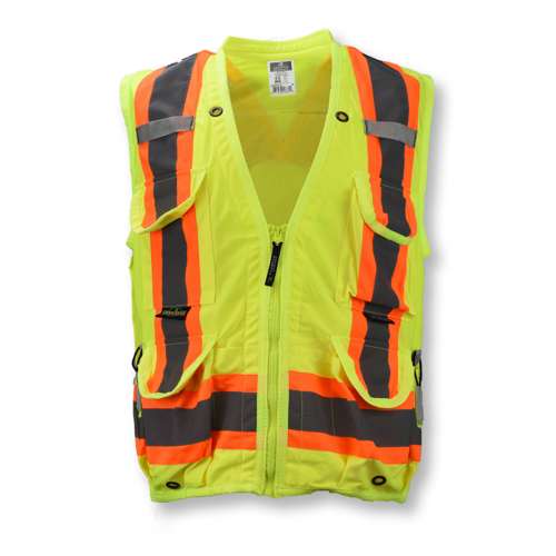 SV030X-2 SV030X-2 Heavy Duty 10-Pocket Cruiser Vest with Back Pouch X-Back