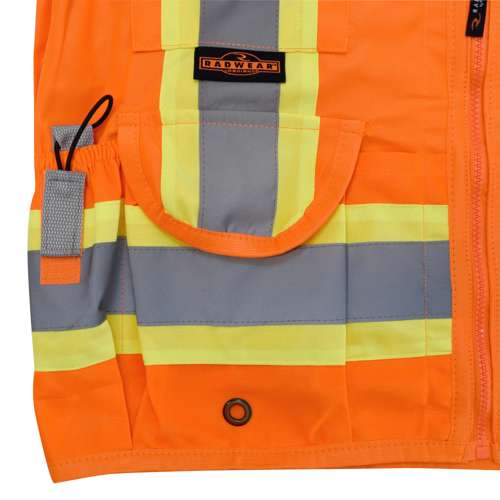 SV030X-2 SV030X-2 Heavy Duty 10-Pocket Cruiser Vest with Back Pouch X-Back