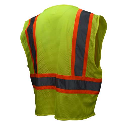 SV22-2 SV22-2 Economy Type R Class 2 Mesh Safety Vest with Two-Tone Trim