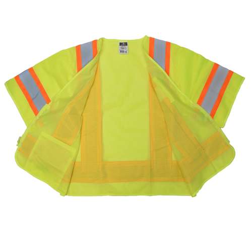 SV22-3 SV22-3 Economy Type R Class 3 Mesh Safety Vest with Two-Tone Trim