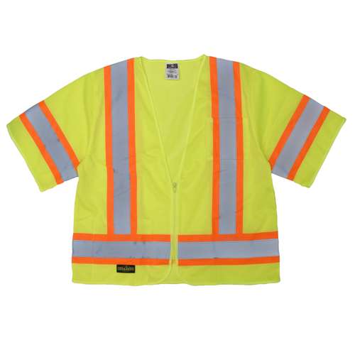 SV22-3 SV22-3 Economy Type R Class 3 Mesh Safety Vest with Two-Tone Trim