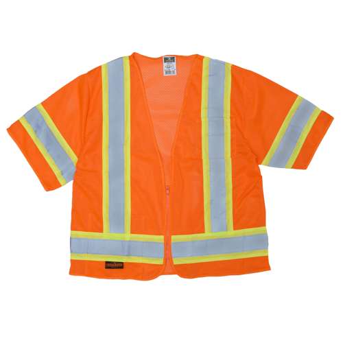 SV22-3 SV22-3 Economy Type R Class 3 Mesh Safety Vest with Two-Tone Trim