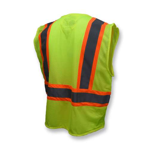 SV225 SV225 Class 2 Self Extinguishing Two-Tone Trim Mesh Safety Vest