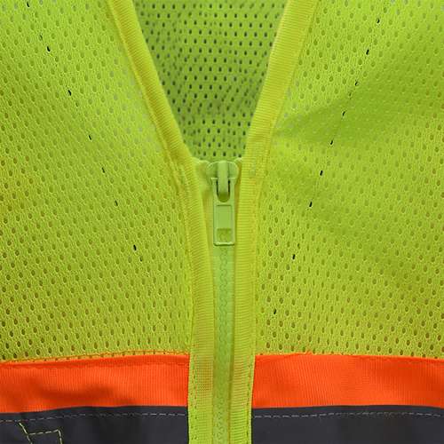 SV225 SV225 Class 2 Self Extinguishing Two-Tone Trim Mesh Safety Vest