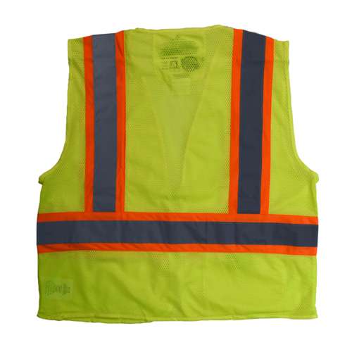 SV225 SV225 Class 2 Self Extinguishing Two-Tone Trim Mesh Safety Vest