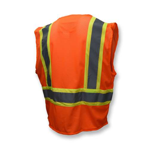 SV225 SV225 Class 2 Self Extinguishing Two-Tone Trim Mesh Safety Vest