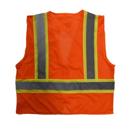 SV225 SV225 Class 2 Self Extinguishing Two-Tone Trim Mesh Safety Vest