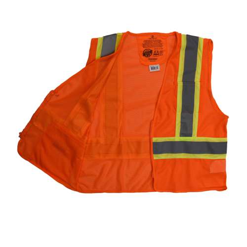 SV225 SV225 Class 2 Self Extinguishing Two-Tone Trim Mesh Safety Vest