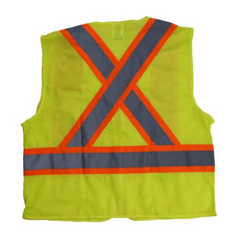 SV22X SV22X Economy Mesh X-Back Type R Class 2 Safety Vest with Two-Tone Trim