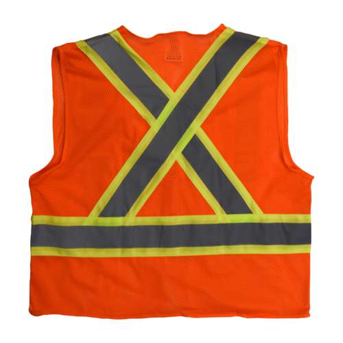 SV22X SV22X Economy Mesh X-Back Type R Class 2 Safety Vest with Two-Tone Trim