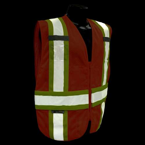 SV23-2 SV23-2 Type R Class 2 Expandable Two Tone Mesh Safety Vest