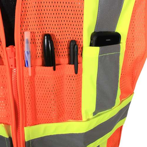 SV23-2 SV23-2 Type R Class 2 Expandable Two Tone Mesh Safety Vest