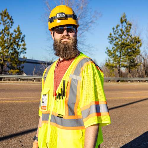 SV232-3 SV232-3 Two Tone Surveyor Type R Class 3 Mesh Safety Vest with Dual Side Zippers