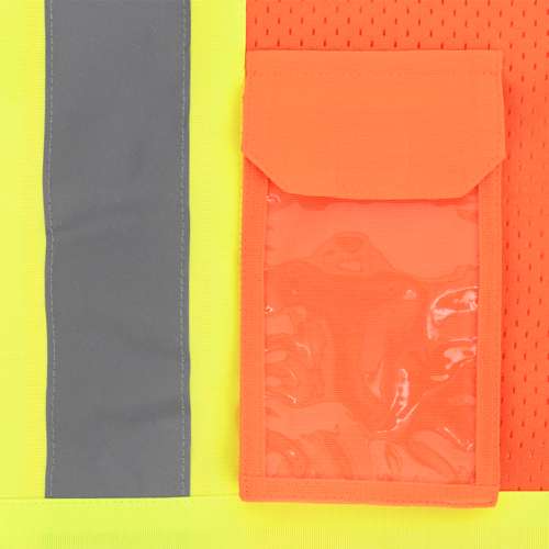 SV232-3 SV232-3 Two Tone Surveyor Type R Class 3 Mesh Safety Vest with Dual Side Zippers