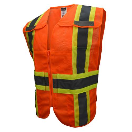SV24-2 SV24-2 Type R Class 2 Breakaway Expandable Two Tone Mesh Safety Vest