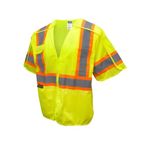 Radians SV24-3 SV24-3 Type R Class 3 Breakaway Mesh Surveyor Vest ANSI Class 3 - Safety Vest