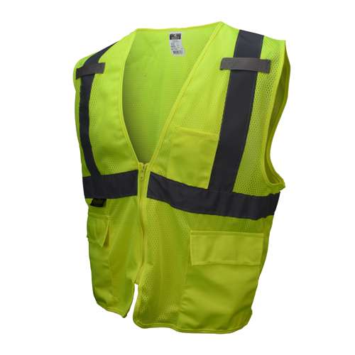 Radians SV27 SV27 Mesh Economy Type R Class 2 Mesh Safety Vest ANSI Class 2