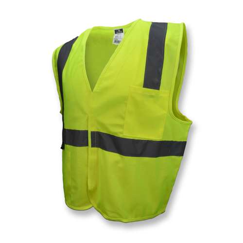 SV2-SOLID SV2 Economy Type R Class 2 Solid Safety Vest