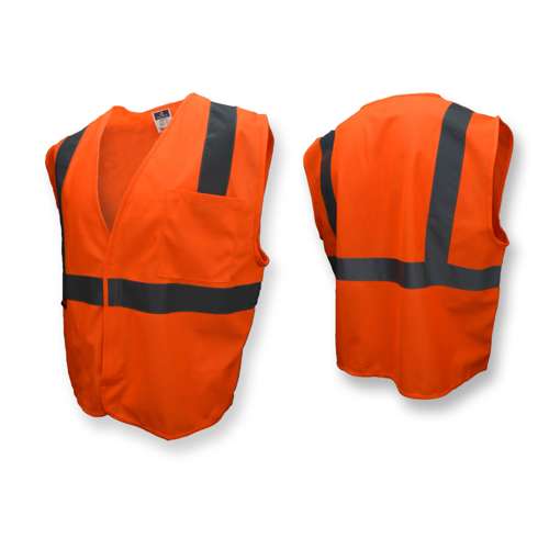 SV2-SOLID SV2 Economy Type R Class 2 Solid Safety Vest