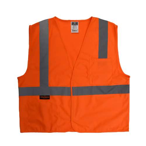 SV2-SOLID SV2 Economy Type R Class 2 Solid Safety Vest