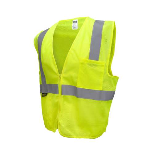 SV2Z-MESH SV2Z Economy Type R Class 2 Mesh Safety Vest with Zipper