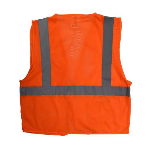 SV2Z-MESH SV2Z Economy Type R Class 2 Mesh Safety Vest with Zipper