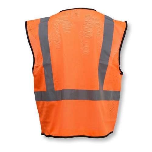 SV3B SV3B Black Bottom Economy Mesh Safety Vest
