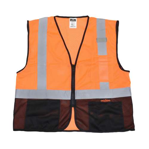 SV3B SV3B Black Bottom Economy Mesh Safety Vest