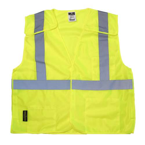 SV4-SOLID SV4 Economy Type R Class 2 Breakaway Solid Safety Vest