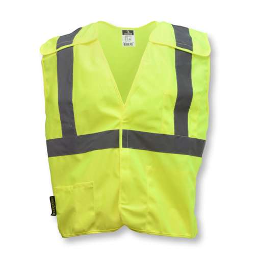 SV4-SOLID SV4 Economy Type R Class 2 Breakaway Solid Safety Vest