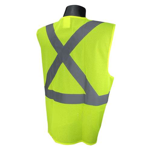 SV4X SV4X Economy Mesh X-Back Type R Class 2 Breakaway Safety Vest