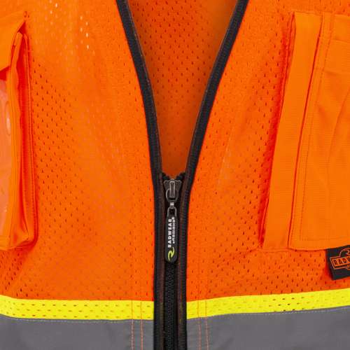 SV51B-2Z SV51B Two-Toned Color-Blocked Vest