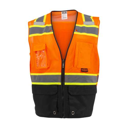 SV51B-2Z SV51B Two-Toned Color-Blocked Vest