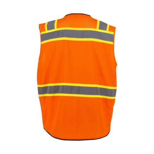 SV51B-2Z SV51B Two-Toned Color-Blocked Vest