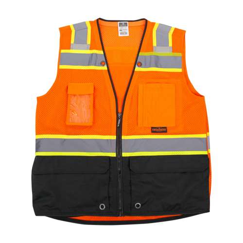 SV51B-2Z SV51B Two-Toned Color-Blocked Vest