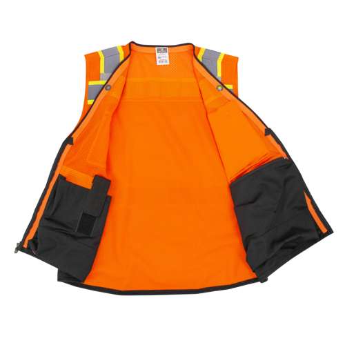 SV51B-2Z SV51B Two-Toned Color-Blocked Vest