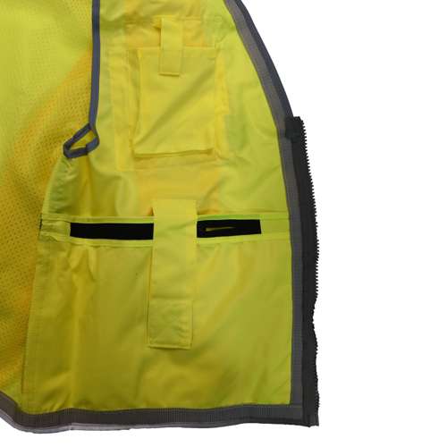 SV55 SV55 Class 2 Heavy Woven Two Tone Woven/Mesh Engineer Vest