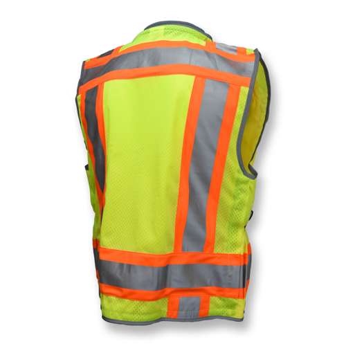 SV55 SV55 Class 2 Heavy Woven Two Tone Woven/Mesh Engineer Vest
