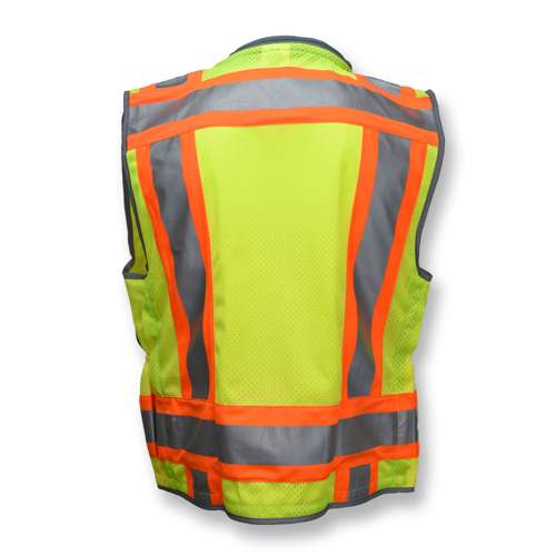 SV55 SV55 Class 2 Heavy Woven Two Tone Woven/Mesh Engineer Vest
