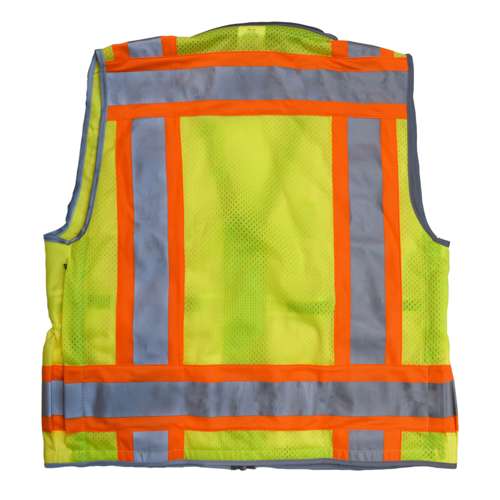 SV55 SV55 Class 2 Heavy Woven Two Tone Woven/Mesh Engineer Vest