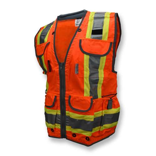 SV55 SV55 Class 2 Heavy Woven Two Tone Woven/Mesh Engineer Vest