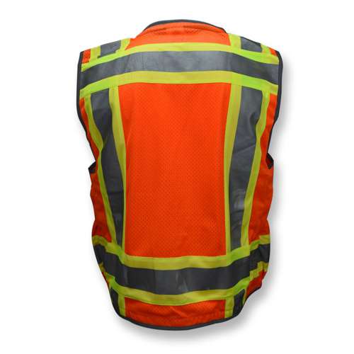 SV55 SV55 Class 2 Heavy Woven Two Tone Woven/Mesh Engineer Vest