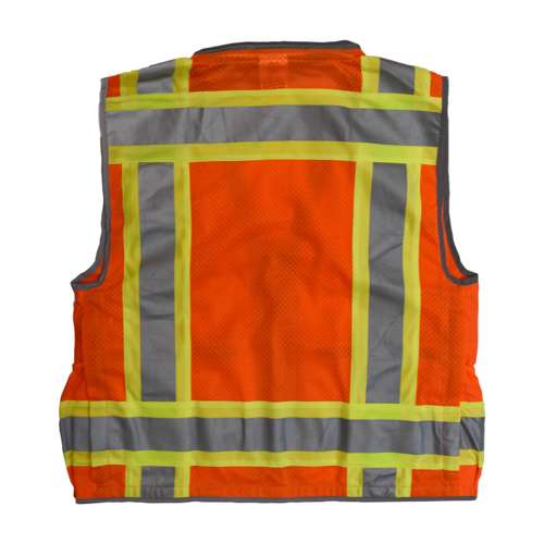 SV55 SV55 Class 2 Heavy Woven Two Tone Woven/Mesh Engineer Vest