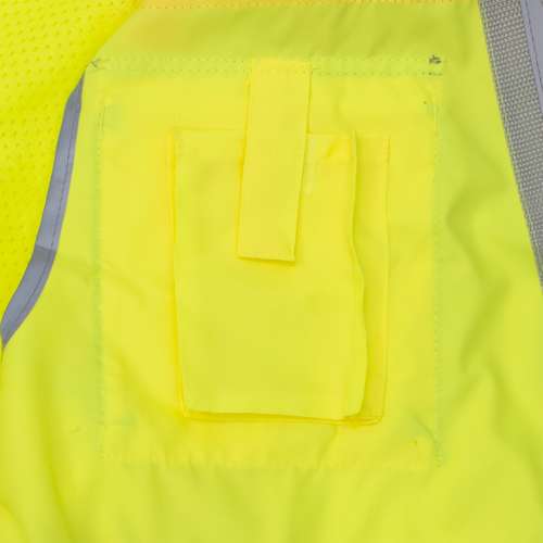 SV55B SV55B Class 2 Heavy Woven Color Blocked Two Tone Engineer Vest