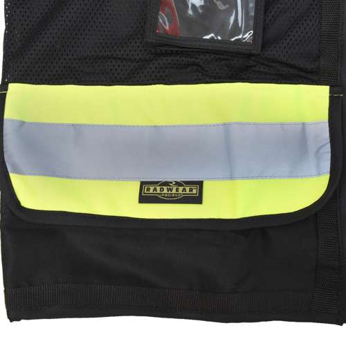 SV59-1ZBM SV59-1 Type O Class 1 Heavy Duty Surveyor Safety Vest with Zipper