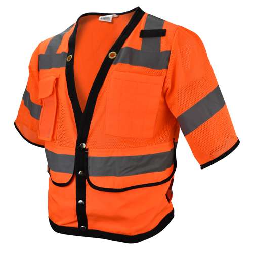 Radians SV59-3 SV59-3 Type R Class 3 Heavy Duty Mesh Surveyor Vest ANSI Class 3 - Safety Vest